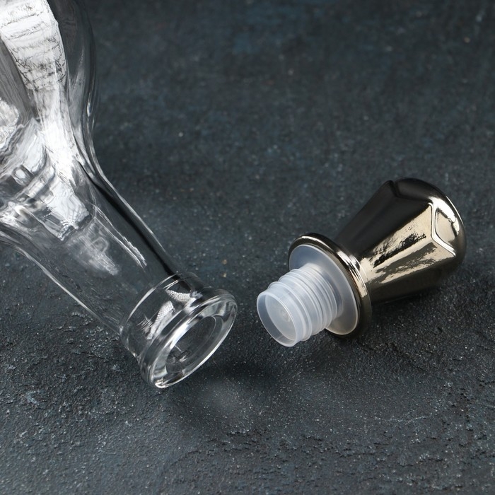 Набор питьевой Jungle, 7 предметов: графин 500 мл, стопка 6×50 мл, с гравировкой и напылением, цвет напыления серебряный Набор питьевой Jungle, 7 предметов: графин 500 мл, стопка 6×50 мл, с гравировкой и напылением, цвет напыления серебряный