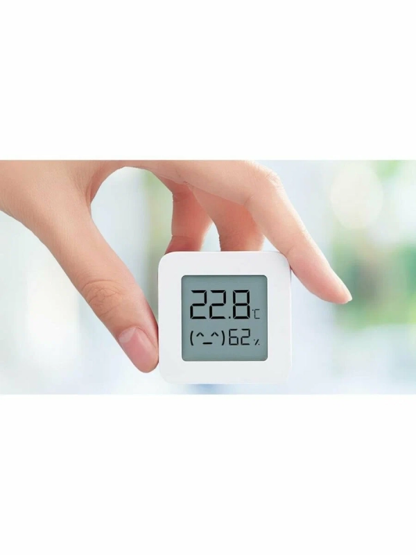 Датчик температуры и влажности, метеостанция Mijia Temperature and Humidity Sensor 2, белый Датчик температуры и влажности, метеостанция Mijia Temperature and Humidity Sensor 2, белый