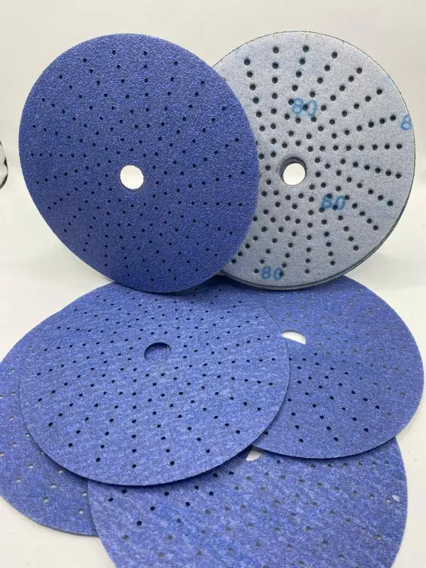Шлифовальные круги на липучке 150мм P80 (5шт) Шлифовальные круги на липучке 150мм P80 (5шт)