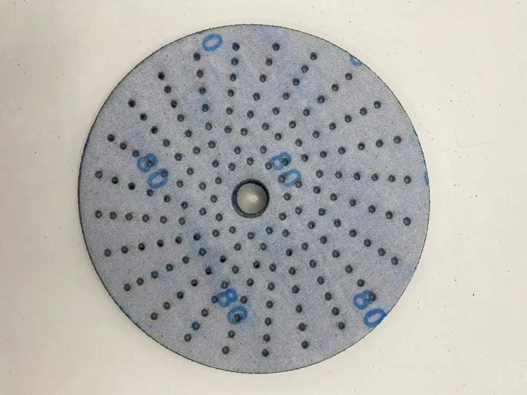 Шлифовальные круги на липучке 150мм P80 (5шт) Шлифовальные круги на липучке 150мм P80 (5шт)
